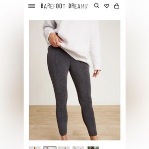Barefoot Dreams - CozyChic Ultra Lite® Seamed Legging Size XS - Color Carbon
